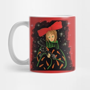 black rabbit new year Mug